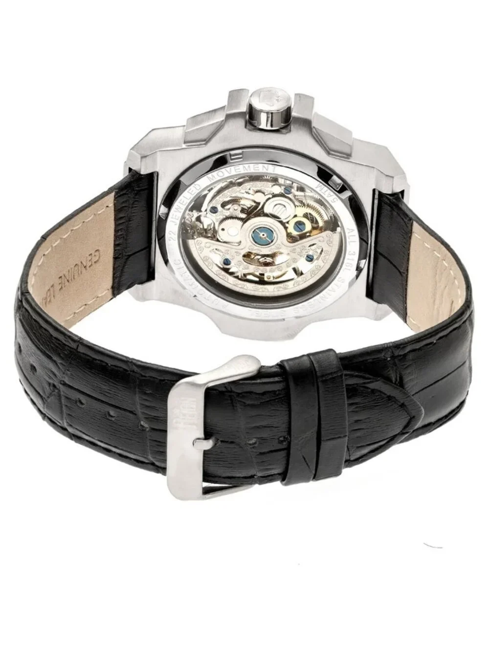 NWT Reign Commodus Automatic Black Dial Men's Watch